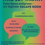 Fake News entlarven - Digitaler Escape Room