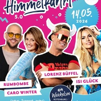 Himmelfahrt 5.0 - mit Isi Glück, Lorenz Büffel, Rumbombe & Caro Winter