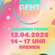 Familie geht tanzen