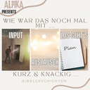 Wie war das nochmal mit: Noah