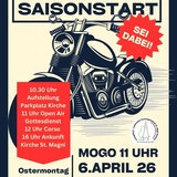 Motorradgottesdienst in St. Magni
