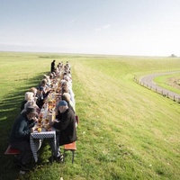 Deichfrühstück in Bremerhaven
