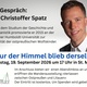Nur der Himmel blieb derselbe. Dr. Christopher Spatz in St. Magni
