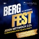 BERGFEST OPENING - JEDEN MITTWOCH*