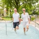 Wassertreten mit dem Kneipp-Verein
