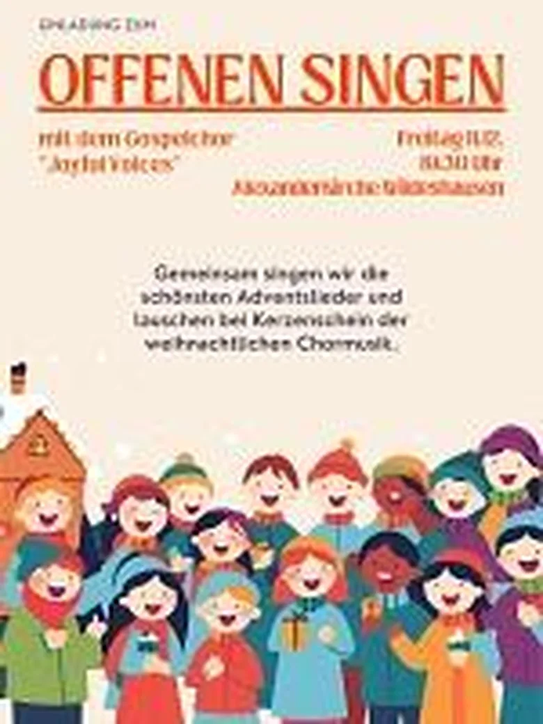 Offenes Singen zum historischen Weihnachtsmarkt