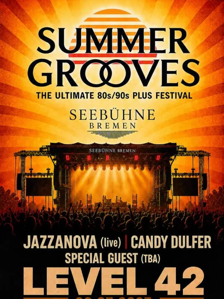 SUMMER GROOVES – The Ultimate 80s/90s Plus Festival
