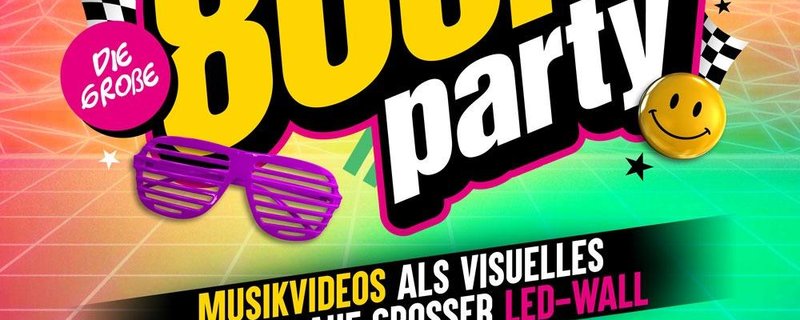 80er Party – mit DJ Patta!