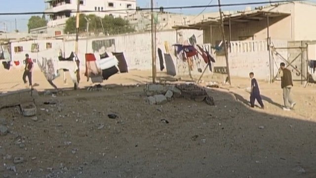 Mit Hasan in Gaza