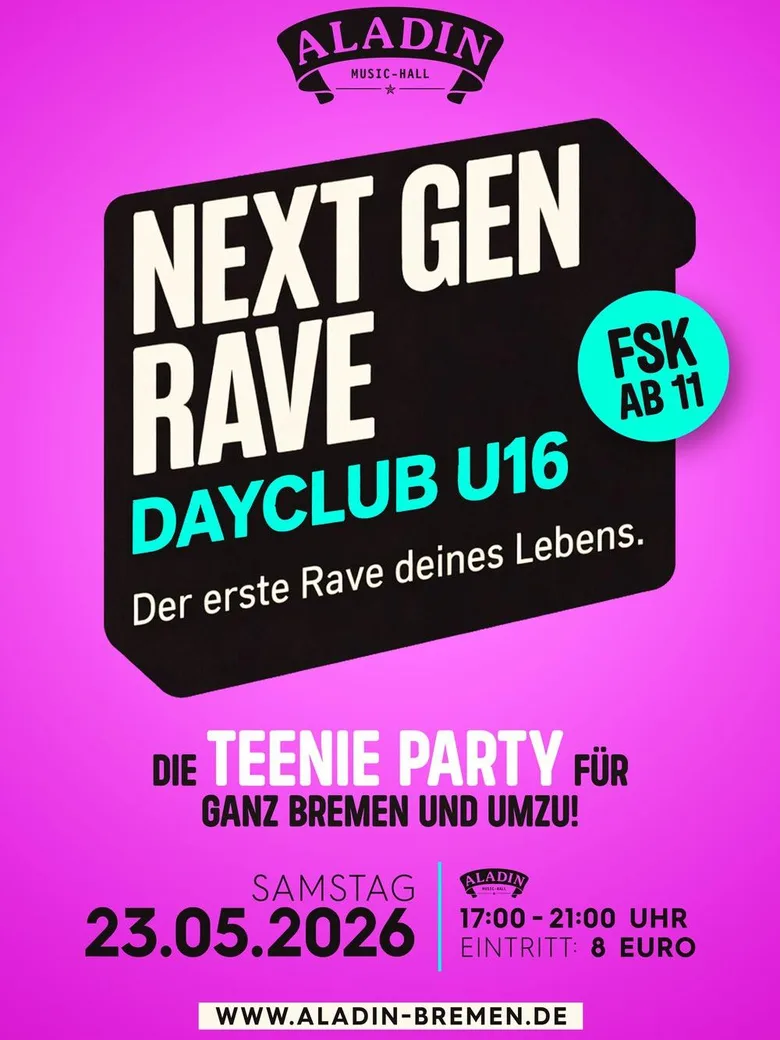 NEXT GEN RAVE – DAYCLUB U16