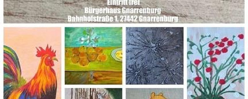 Kunst-Ausstellung "Freie Vögel" im Bürgerhaus Gnarrenburg