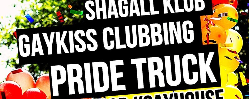 CSD BREMEN 2023 TRUCK - GAYKISSCLUBBING SHAGALL KLUB