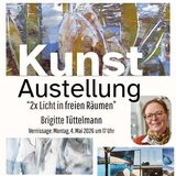 Kunstausstellung von Brigitte Tüttelmann "2x Licht in freien Räumen"