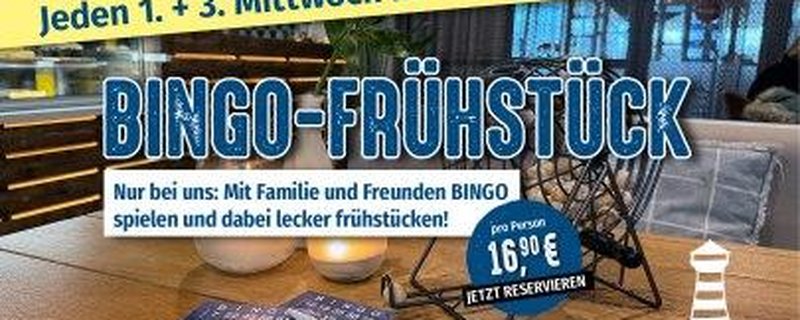 Bingo-Frühstück im Restaurant Leuchtturm