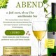 Weinprobe am Blender See
