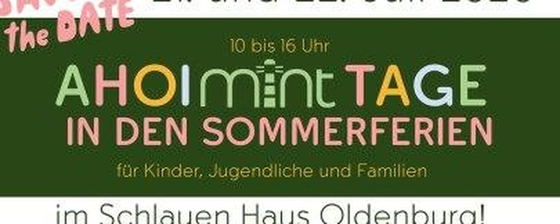 AHOI_MINT-Tage in den Sommerferien