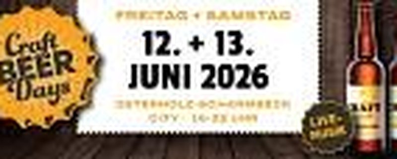 7. Craft Beer Days
