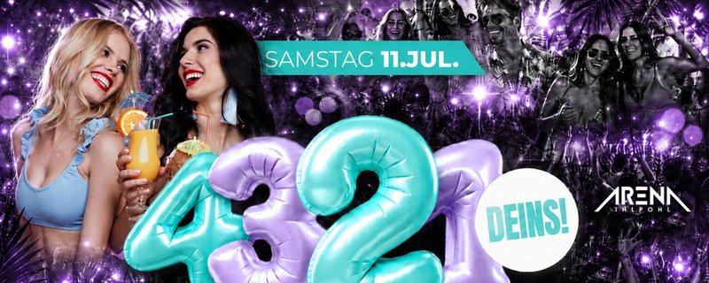 4-3-2-1 DEINS! PARTY – ULTIMATIVE STAMMGAST SAMSTAG!
