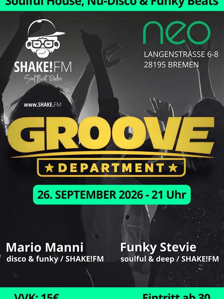 GROOVE DEPARTMENT