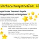 Vorbereitung Krippenspiel Immanuel-Kapelle