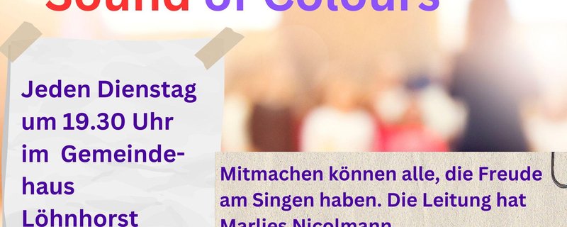 Gospel- und Popchor Sound of Colours in Löhnhorst