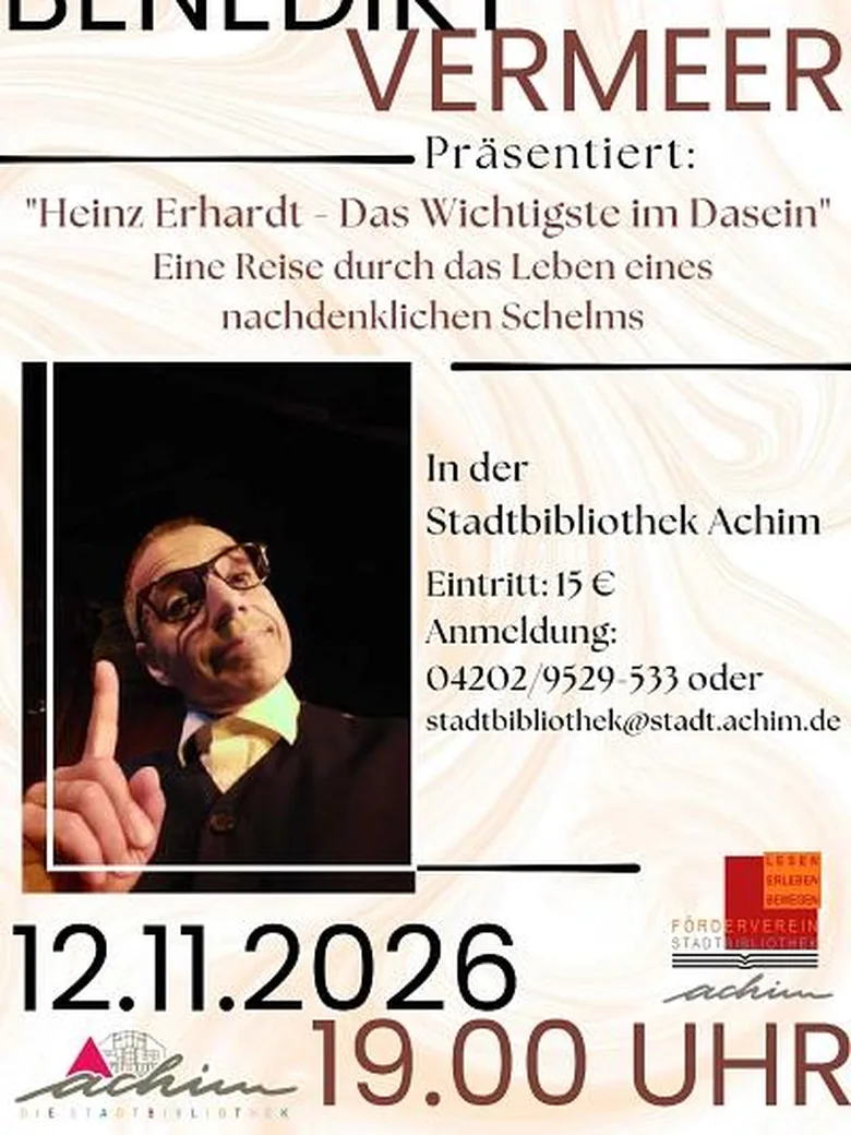 Benedikt Vermeer in der Stadtbibliothek