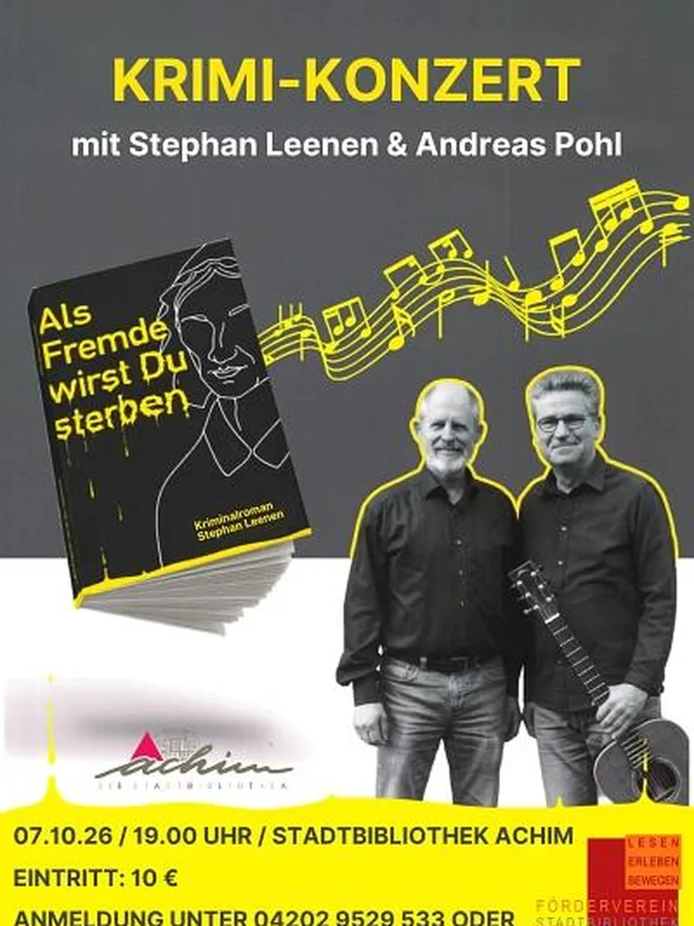 Krimi-Konzert mit Stephan Leenen und Andreas Pohl