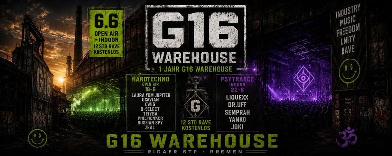 1 JAHR G16 WAREHOUSE