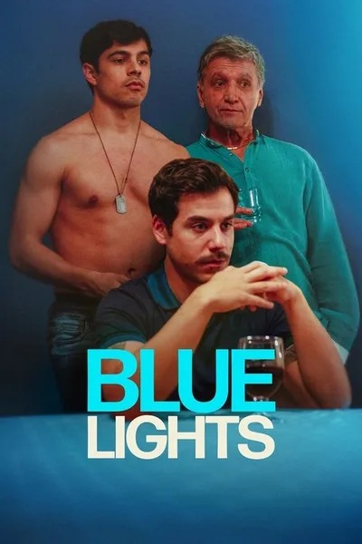 Luces azules