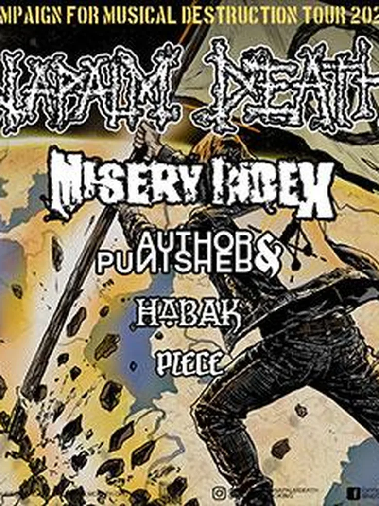 Napalm Death + Misery Index
