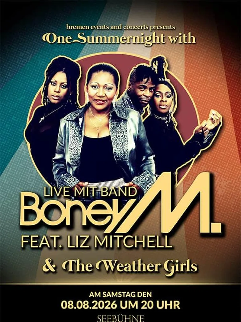 One Summernight with Boney M. – Special Guest: The Weather Girls