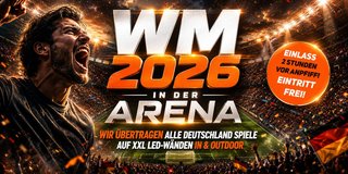 WM 2026 in der ARENA | Deutschland – Elfenbeinküste