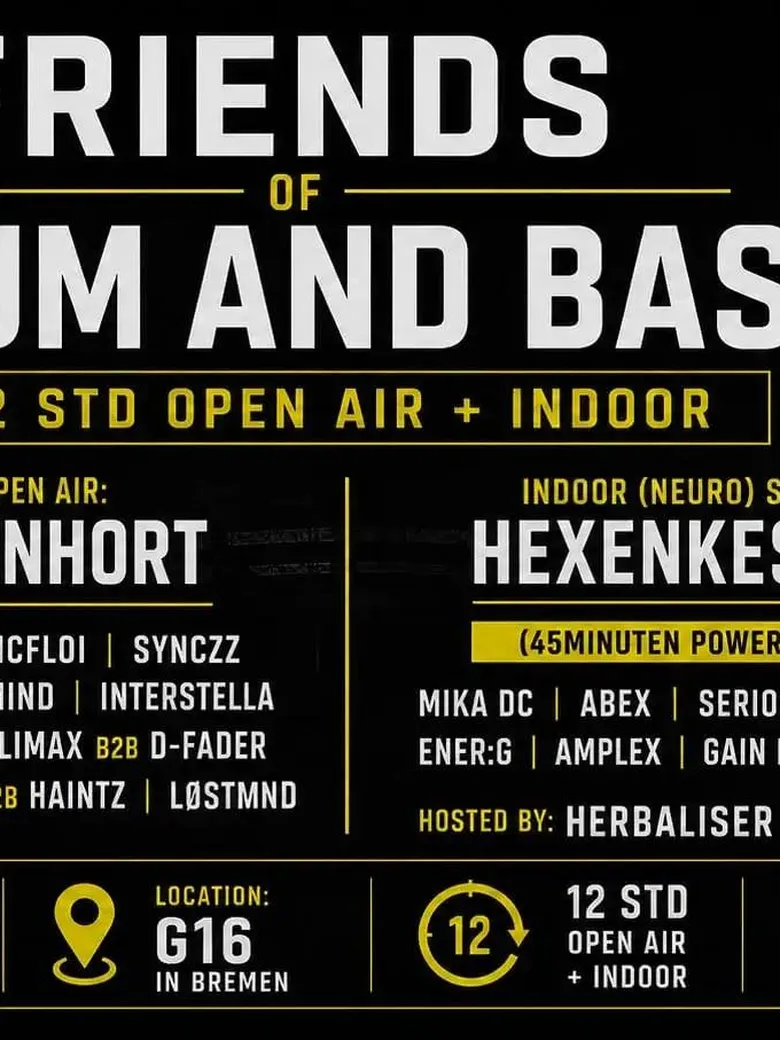 FRIENDS OF DRUM AND BASS