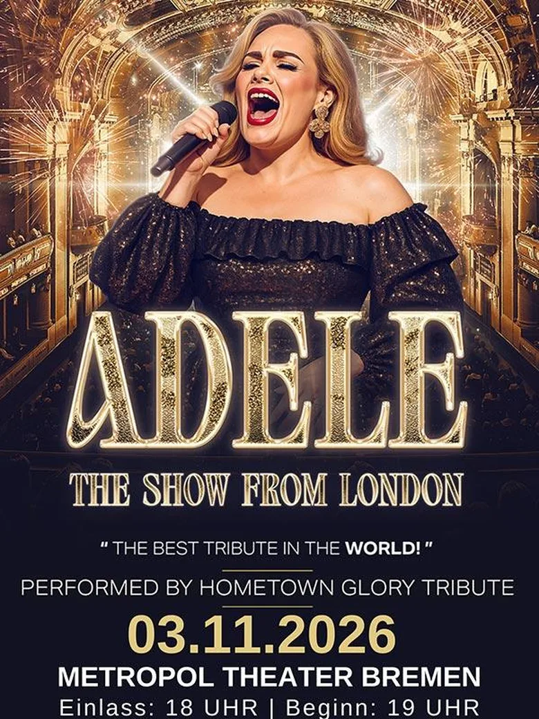 ADELE – The Show from London – perfomed by Hometown Glory Tribute