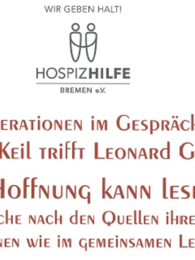 „Die Hoffnung kann lesen“- Auf der Suche nach den Quellen ihrer Kraft im eigenen wie im gemeinsamen Leben