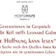 „Die Hoffnung kann lesen“- Auf der Suche nach den Quellen ihrer Kraft im eigenen wie im gemeinsamen Leben