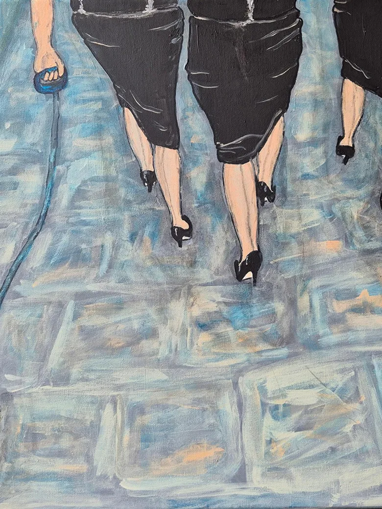 Kunst auf kurzen Beinen