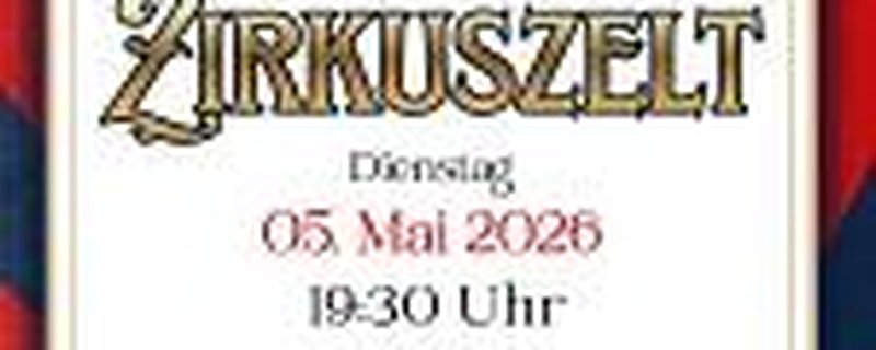 Verdener Blasorchester - öffentliche Probe im Zirkuszelt