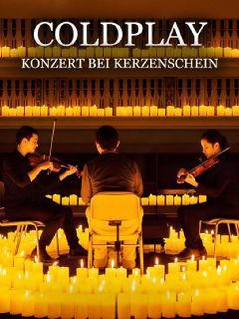 Coldplay Musik bei Kerzenschein