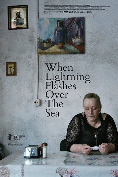 When Lightning Flashes Over the Sea