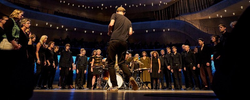 Die Elbphilharmonie singt