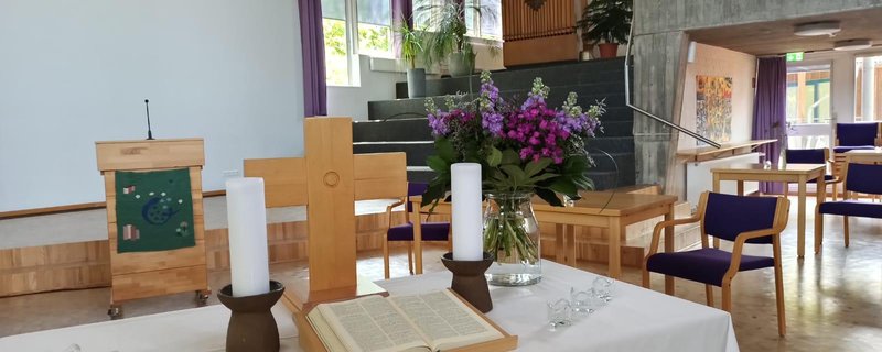gemeinsamer Gottesdienst mit Abendmahl am Karfreitag
