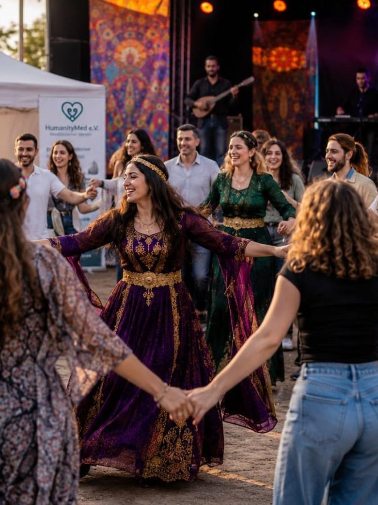 Kurdische Folklore mit HumanityMed e.V.