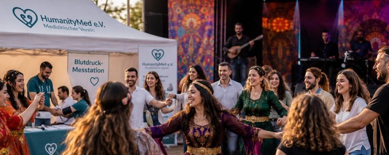 Kurdische Folklore mit HumanityMed e.V.