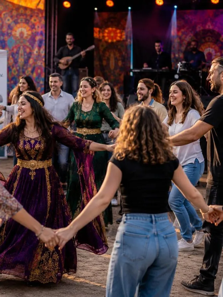 Kurdische Folklore mit HumanityMed e.V.