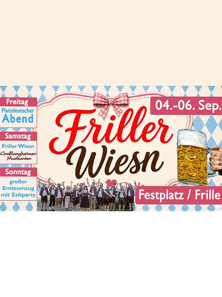 Friller Wiesn 2026 - Plattdeutscher Abend