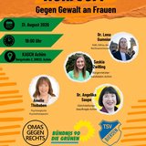 Podiumsdiskussion: "Nur JA heißt JA" - Gemeinsam gegen Gewalt an Frauen