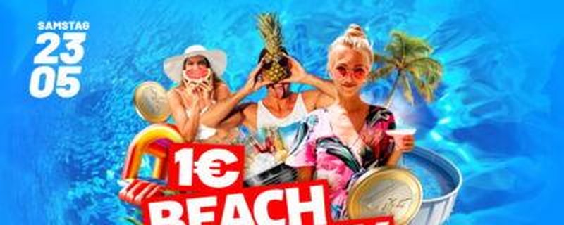 1,- EURO BEACH PARTY