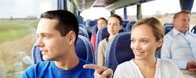 Bustour durch die Parklandschaft