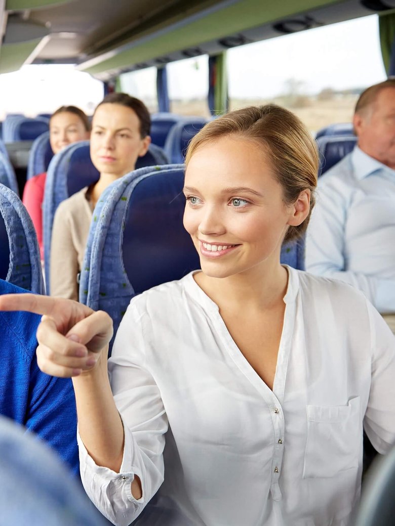 Bustour durch die Parklandschaft